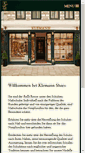 Mobile Screenshot of klemann-shoes.com